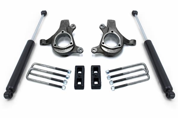MaxTrac | 99-06 Chevy-GMC Silverado 1500-Sierra 1500 2WD 3in-2in | Spindle Lift Kit