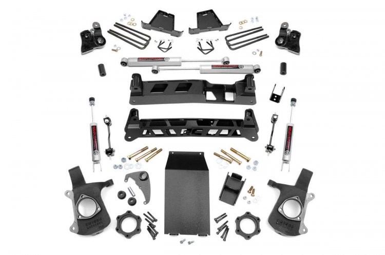Rough Country | 99-06 Chevy Silverado-GMC Sierra & Classic | 1500 4WD 6 Inch Lift Kit