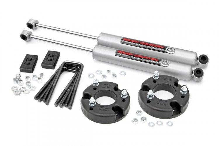 Rough Country | 21-22 Ford F-150 2WD-4WD 2 Inch | Lift Kit Molded RR N3