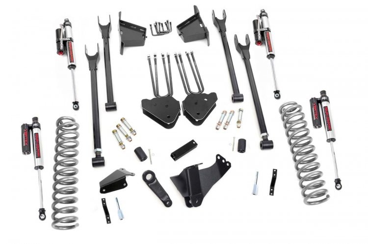 Rough Country | 08-10 Ford Super Duty 4WD 8 | Inch Lift Kit 4 Link Vertex