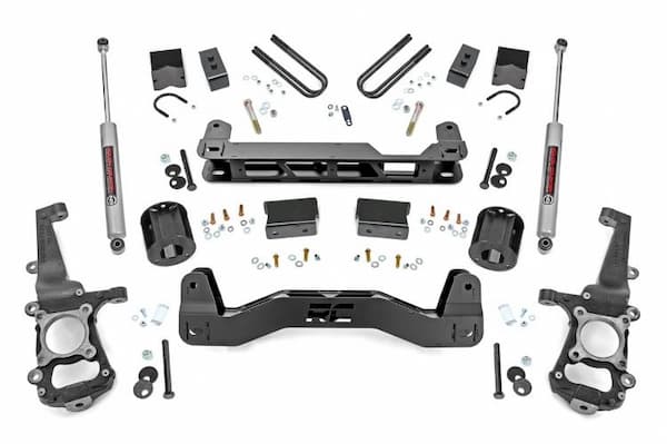 Rough Country | 21-22 Ford F-150 2WD 4 Inch | Lift Kit