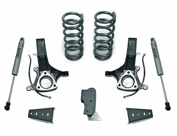 MaxTrac | 09-22 RAM 1500 2WD 4.5in-3in MaxPro Elite | Spindle Lift Kit with FOX Shocks