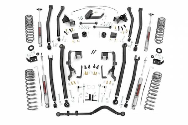 Rough Country | 07-18 Jeep Wrangler JK 2WD-4WD 4 | Inch Lift Kit Long Arm