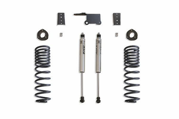 MaxTrac | 19-22 RAM 1500 2WD 3in Rear Coil | Spacers & Sway Bar Brackets with FOX Shocks