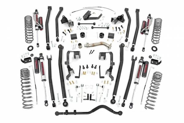 Rough Country | 07-18 Jeep Wrangler JK 4WD 4 | Inch Lift Kit Long Arm Vertex