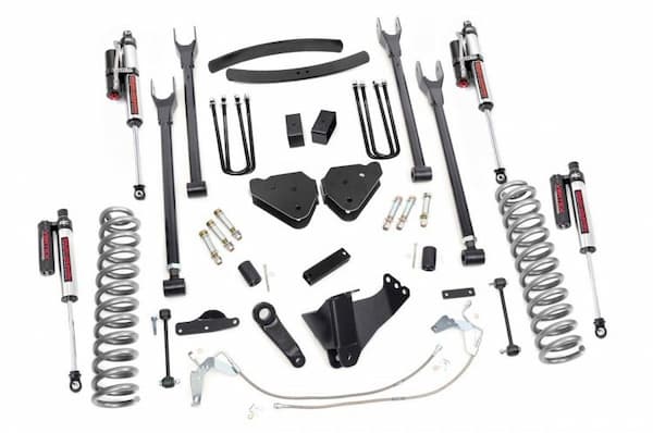 Rough Country | 08-10 Ford Super Duty 6 Inch | Lift Kit Diesel 4 Link Vertex
