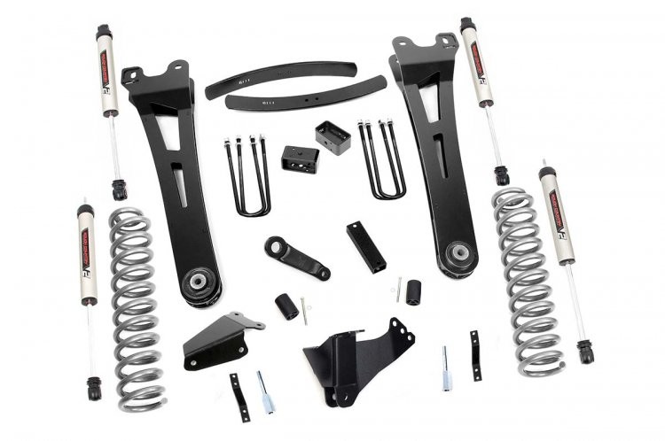 Rough Country | 05-07 Ford Super Duty 6 Inch | Lift Kit Diesel Radius Arm V2