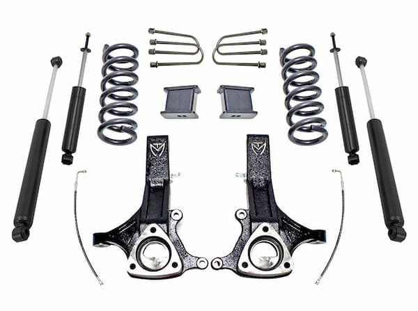 MaxTrac | 02-08 RAM 1500 2WD 5.7L V8 Hemi | 7in-4in MaxPro Spindle Lift Kit with MaxTrac Shocks