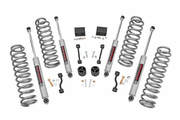 Rough Country 18-22 Jeep Wrangler JL Rubicon 4WD  Inch Lift Kit Coils
