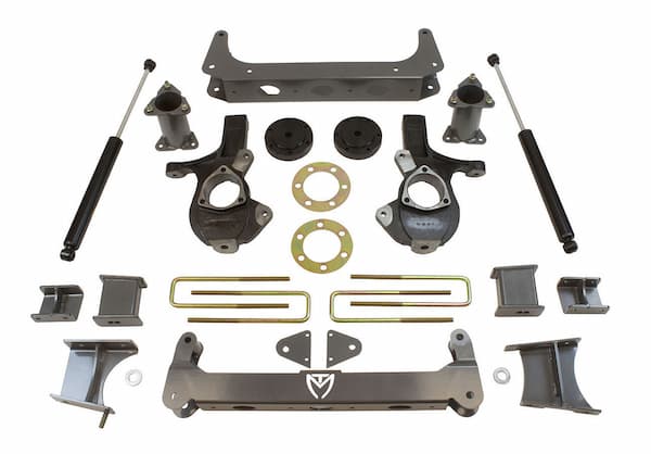MaxTrac | 07-16 Chevy-GMC Silverado 1500-Sierra 1500 4WD 7in | MaxPro Spindle Lift Kit
