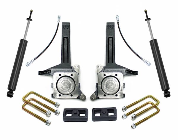 MaxTrac | 07-21 Toyota Tundra 2WD 3.5in-2in MaxPro Spindle | Lift Kit with MaxTrac Shocks
