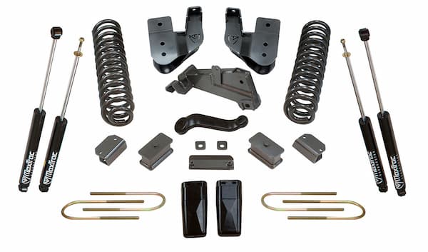 MaxTrac | 13-18 RAM 3500 4WD 6in-3in MaxPro Coil | Lift Kit with Radius Arm Brkts & MaxTrac Shocks