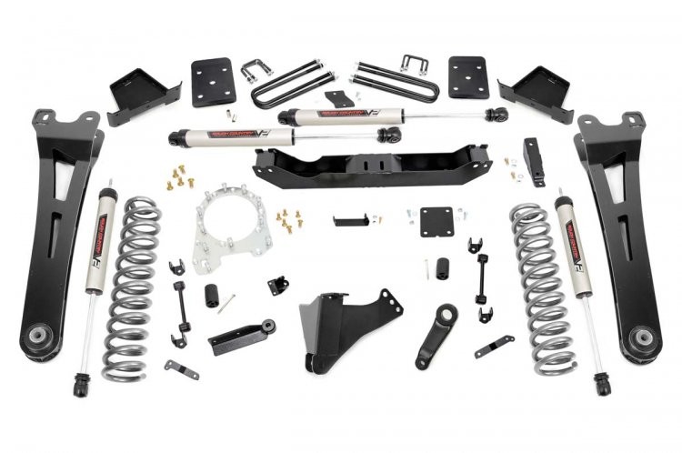 Rough Country | 17-22 Ford Super Duty 6 Inch | Lift Kit R-A No OVLD V2 Shocks