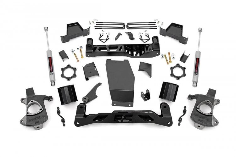 Rough Country | 14-18 Chevy-GMC 1500 6 Inch Lift | Kit Alum-Stamp Steel