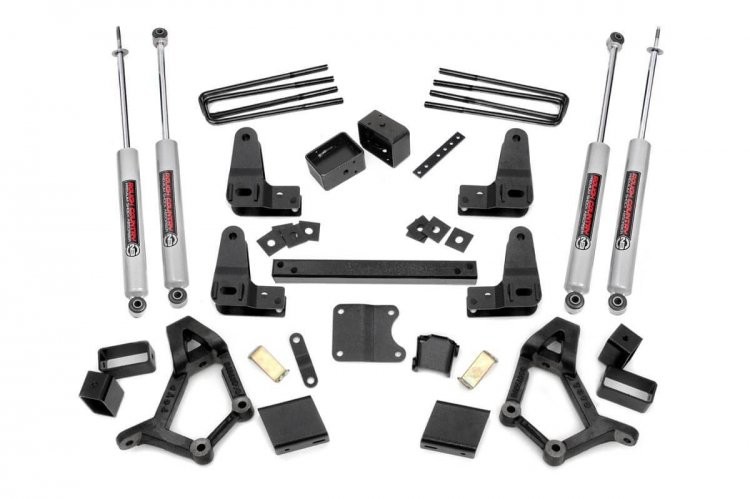 Rough Country 89-95 Toyota Truck Standard Cab 4WD 4-5 Inch Lift Kit