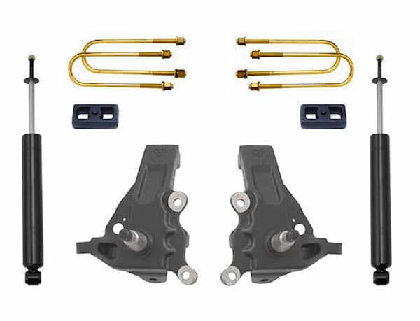 MaxTrac | 97-03 Ford F-150 2WD Heritage 3.5in-2in Spindle | Lift Kit