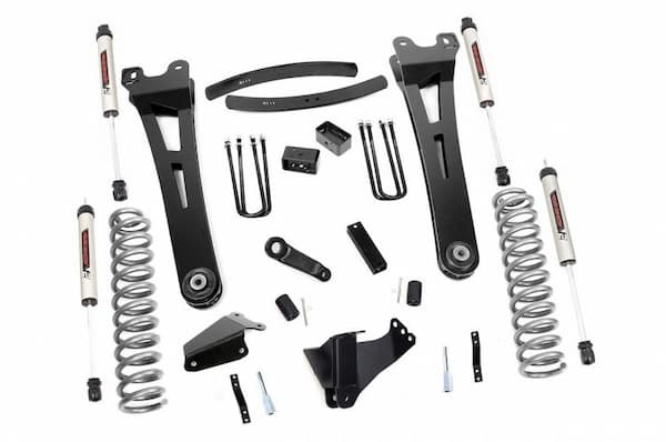 Rough Country | 05-07 Ford Super Duty 6 Inch | Lift Kit Gas Radius Arm V2