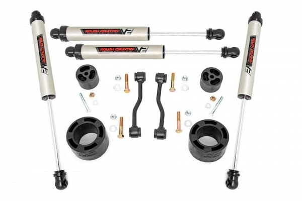 Rough Country | 20-22 Jeep Gladiator JT 4WD 2.5 | Inch Leveling Kit Spacers V2