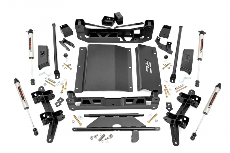 Rough Country | 88-99 Chevy C1500-K1500 Truck-SUV 4WD 4 | Inch Lift Kit V2