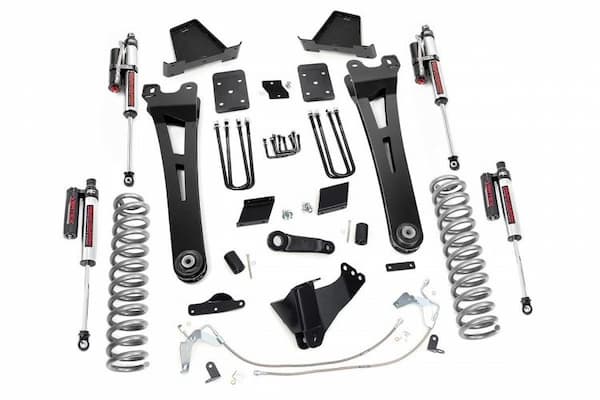 Rough Country | 11-14 Ford Super Duty 6 Inch | Lift Kit Diesel Radius Arm Vertex
