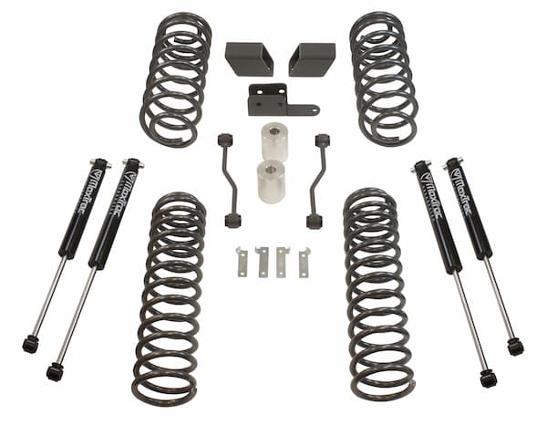 MaxTrac | 18-22 Jeep Wrangler JL 3in-3in Coil Lift | Kit with MaxTrac Shocks