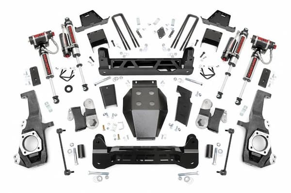 Rough Country | 20-22 Chevy-GMC 2500HD 7 Inch Lift | Kit NTD Vertex Shocks