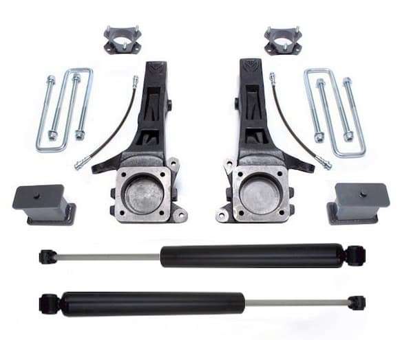 MaxTrac | 05-22 Toyota Tacoma 2WD 6 Lug 6.5in-4in | MaxPro Spindle Lift Kit with MaxTrac Shocks