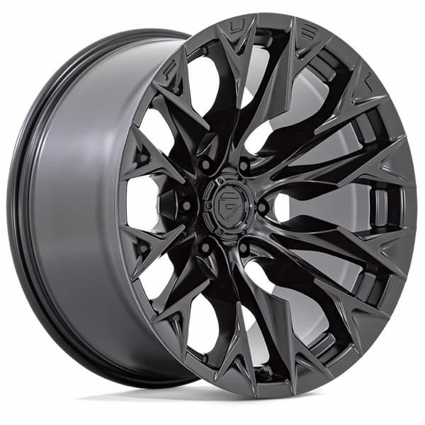 Fuel Offroad Wheels Flame 6 D804 Matte Black 20x9 20mm Offset 6x139.7 (6x5.5)