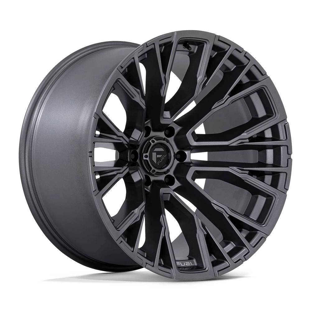 Fuel Offroad Wheels Rebar D848 Matte Gunmetal 22x12 -44mm Offset 6x139.7 (6x5.5)