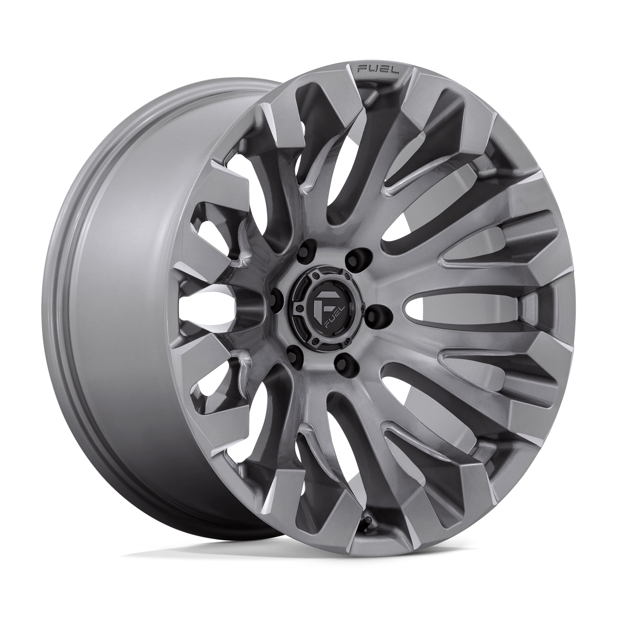 Fuel Offroad Wheels Quake D830 Platinum 20x9 1mm Offset 5x139.7 (5x5.5)