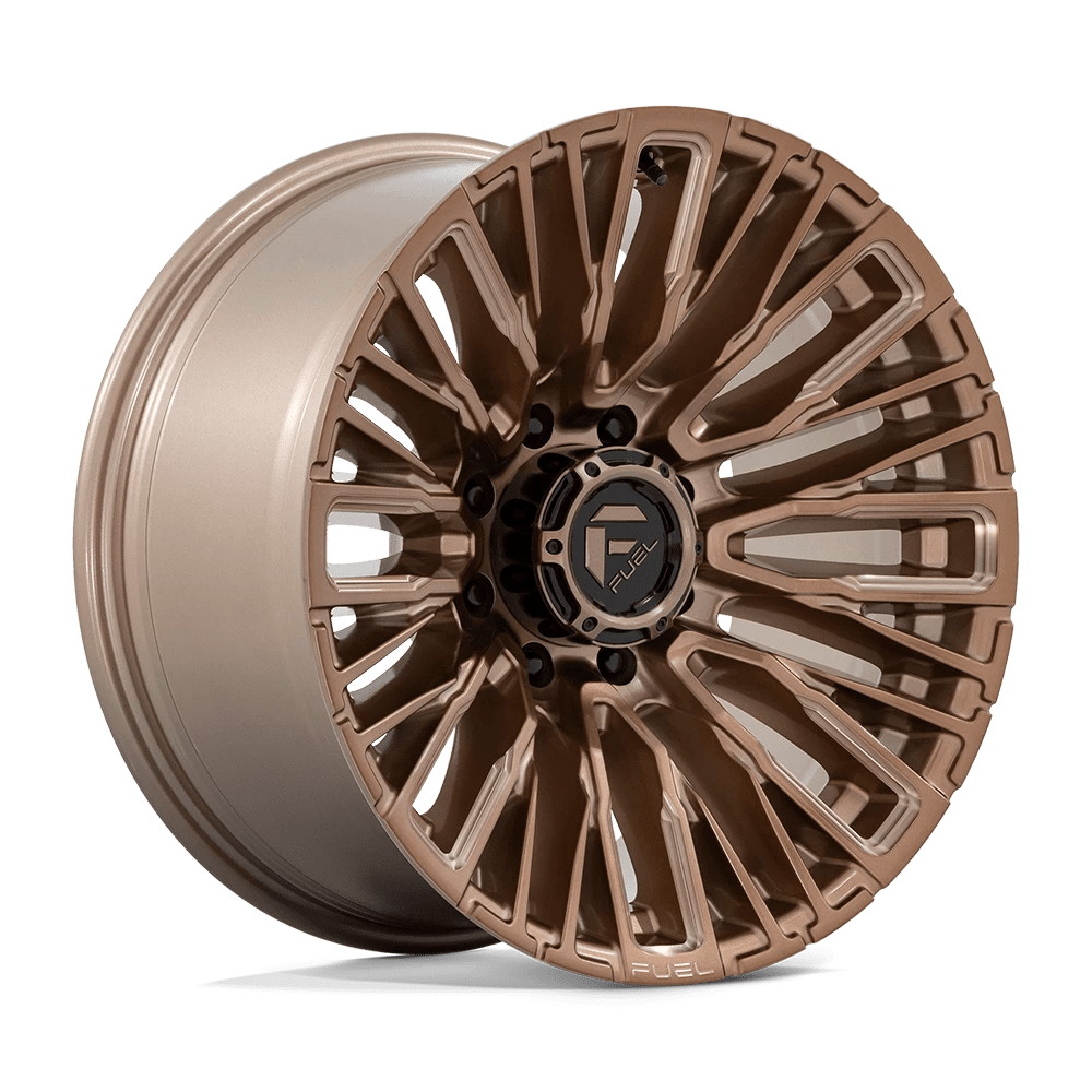 Fuel Offroad Wheels Rebar D850 Platinum Bronze Milled 20x10 -18mm Offset 8x180