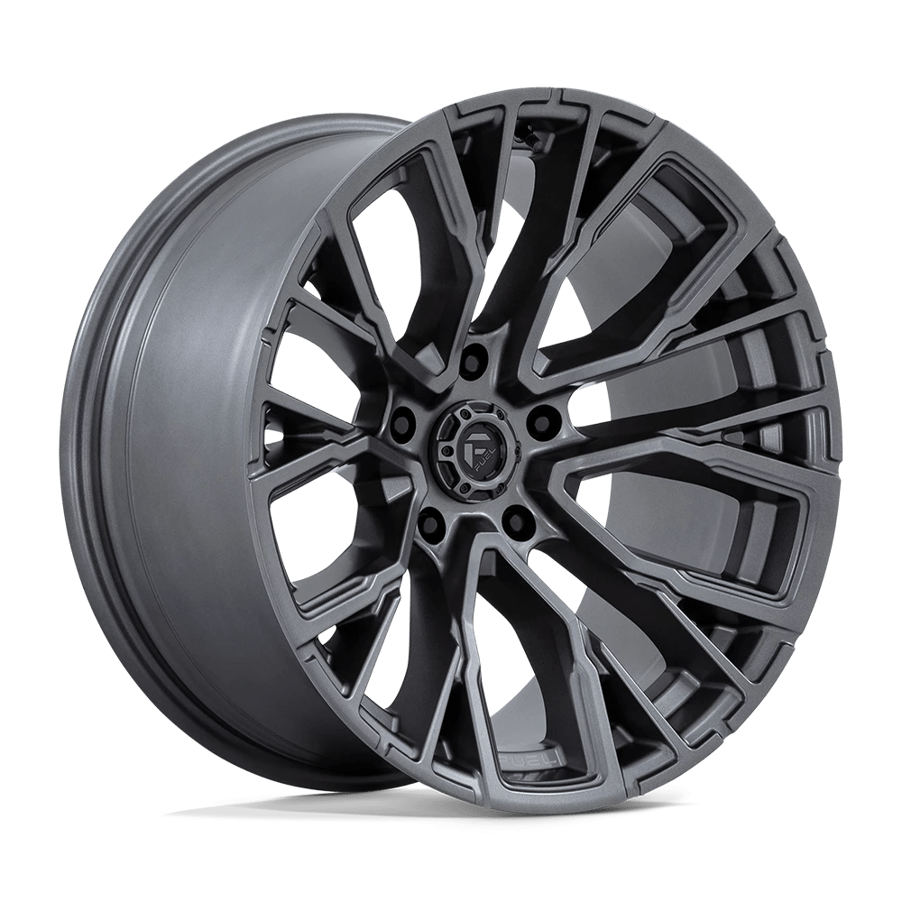 Fuel Offroad Wheels Rebar D848 Matte Gunmetal 20x10 -18mm Offset 5x127 (5x5)