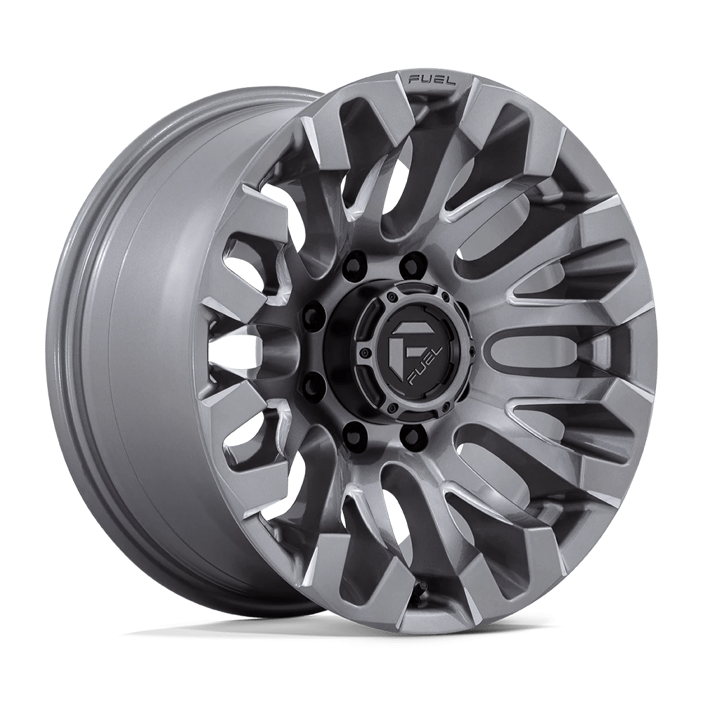 Fuel Offroad Wheels Quake D830 Platinum 18x9 1mm Offset 8x165.1 (8x6.5)