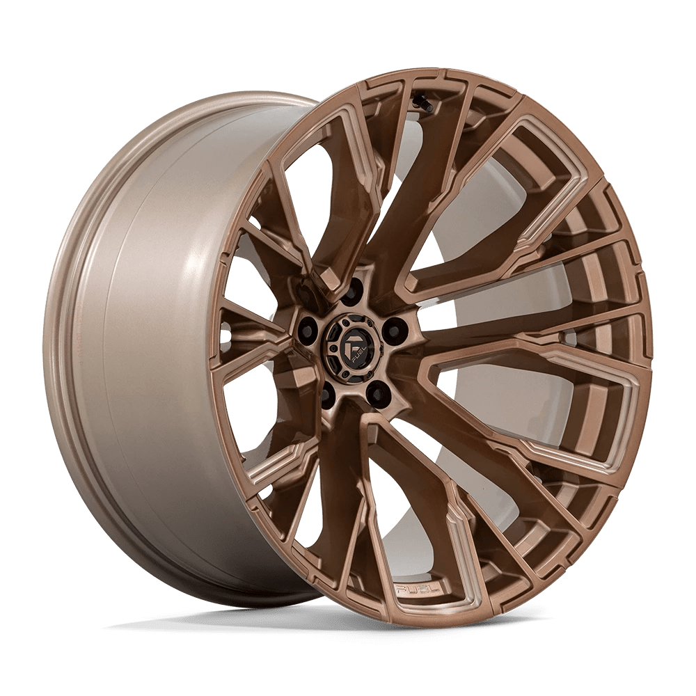 Fuel Offroad Wheels Rebar D850 Platinum Bronze Milled 22x12 -44mm Offset 5x127 (5x5)