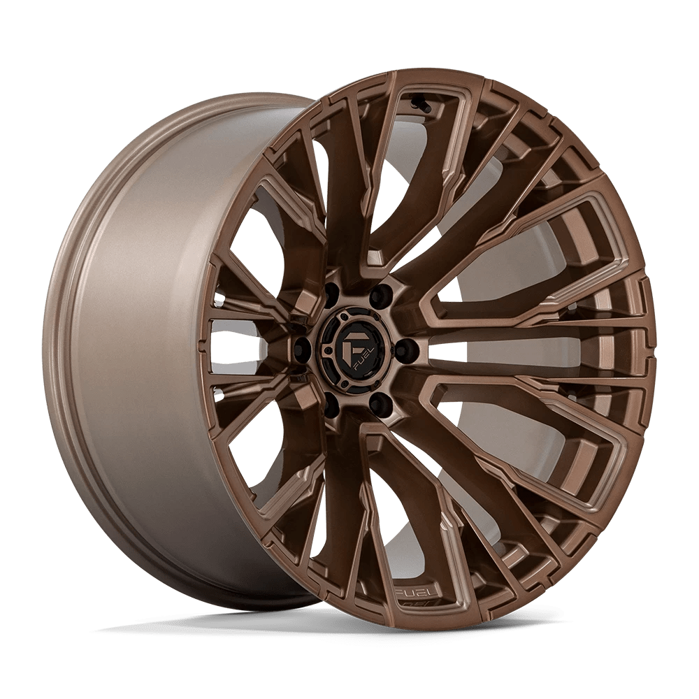 Fuel Offroad Wheels Rebar D850 Platinum Bronze Milled 22x12 -44mm Offset 6x139.7 (6x5.5)