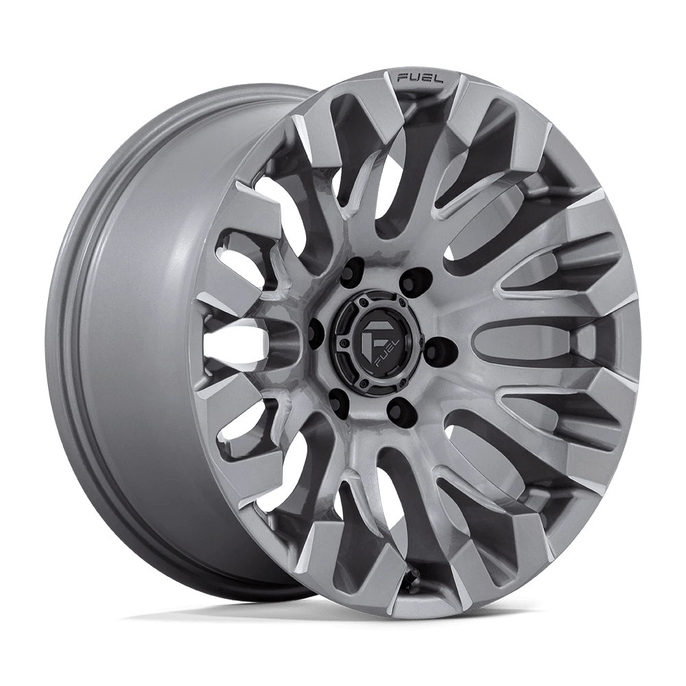 Fuel Offroad Wheels Quake D830 Platinum 18x9 1mm Offset 6x135