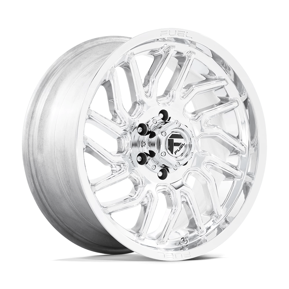 Fuel Offroad Wheels Hurricane D809 Polished Milled 24x12 -44mm Offset 6x135