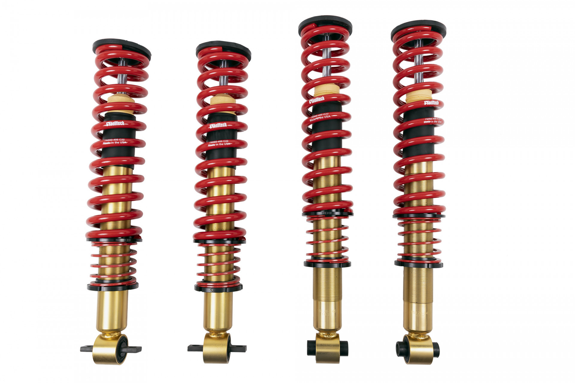 Belltech | 20-22 Ford Bronco EX Sasquatch 4WD 0-4in | Lift Kit with Trail Perf Coilovers