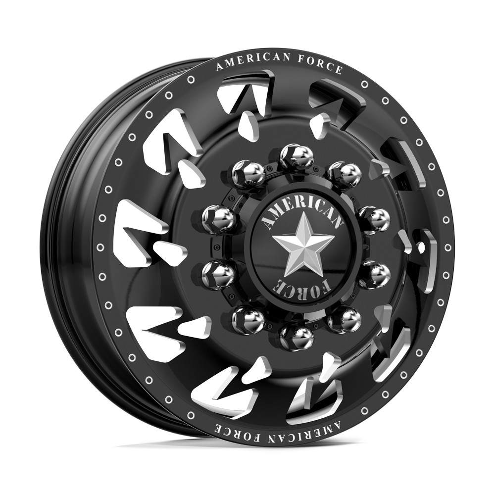 American Force Dually Front G14 Sideways - Gloss Black Milled | 26x8.25 6mm | 8x225