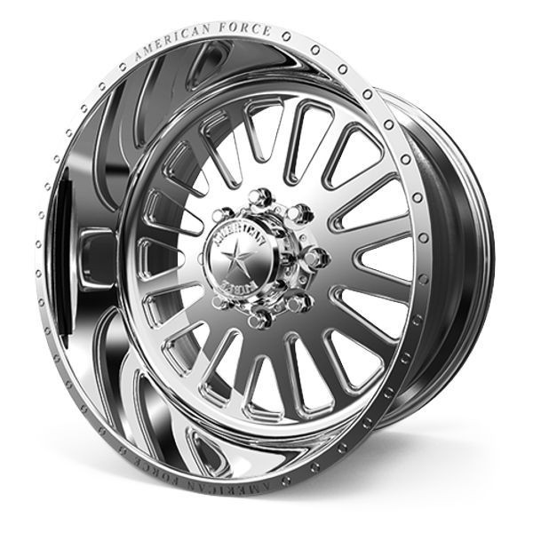 American Force Forged Wheels Atom SS F20 Polished 20x10 -25mm Offset 5x139.7 (5x5.5)
