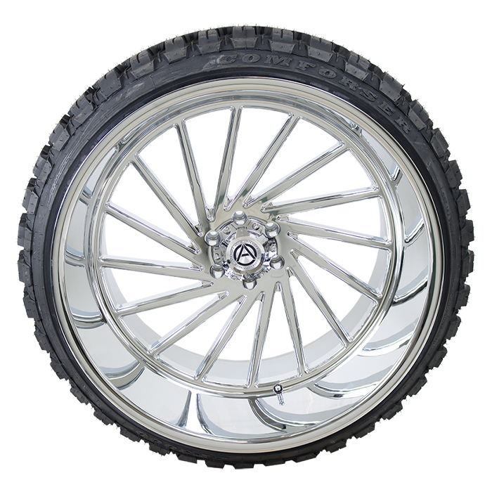 Artem Offroad A205 Curvus Chrome Comforser CF3000 M/T