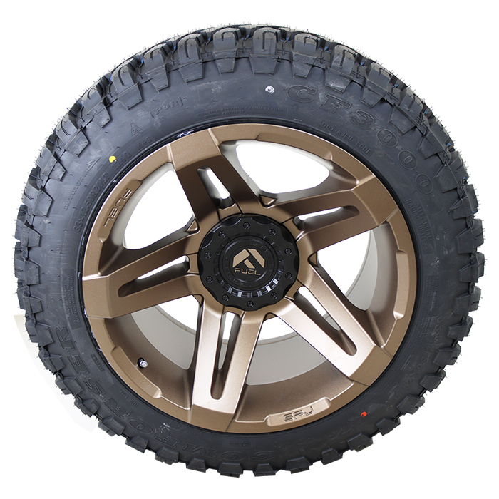 Fuel D765 SFJ Matte Bronze Comforser CF3000 M/T