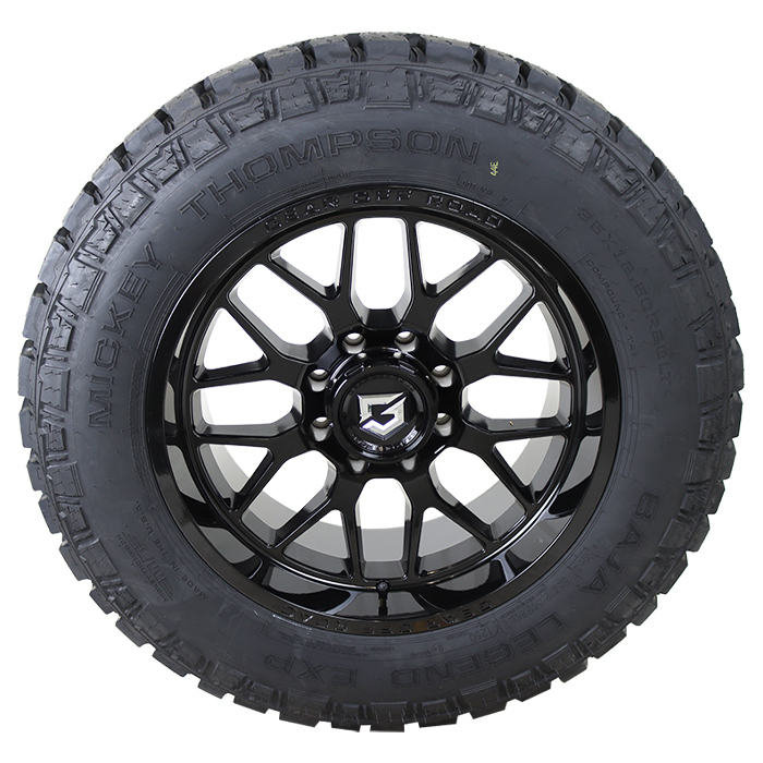 Gear Offroad 763B Raid Gloss Black Mickey Thompson Baja Legend EXP