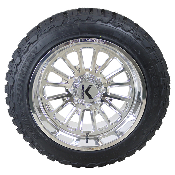 KG1 Forged Victor Polished Toyo Open Country M/T