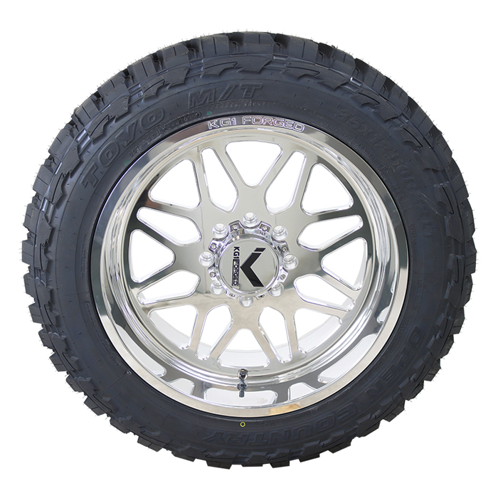 KG1 Forged Veteran Polished Toyo Open Country M/T