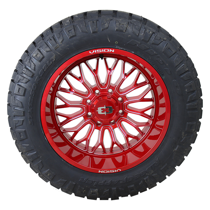 Vision 402 Riot Gloss Red Milled Nitto Ridge Grappler