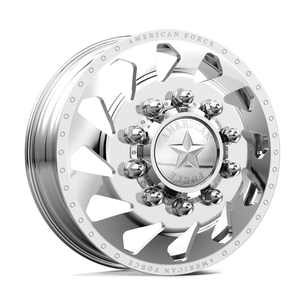 American Force Dually Front J02 Thunder - Polished | 22x8.25 6mm | 8x165.1 (8x6.5)