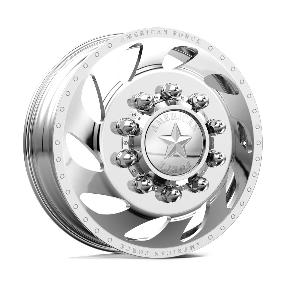 American Force Dually Front F08 Flow - Polished | 22x8.25 6mm | 8x165.1 (8x6.5)