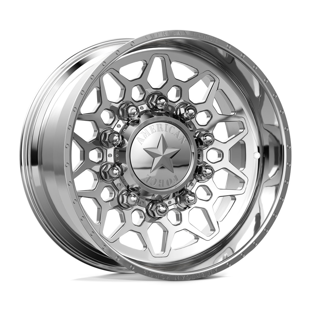 American Force Dually Front 7H03 Orion CCSD - Polished | 24x14 -73mm | 8x200