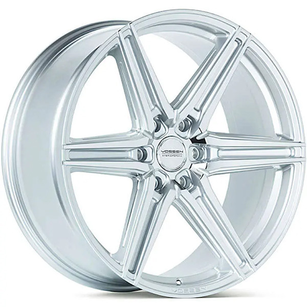 Vossen Wheels HF6-2 Silver Polished 20x9.5 15mm Offset 6x139.7 (6x5.5)